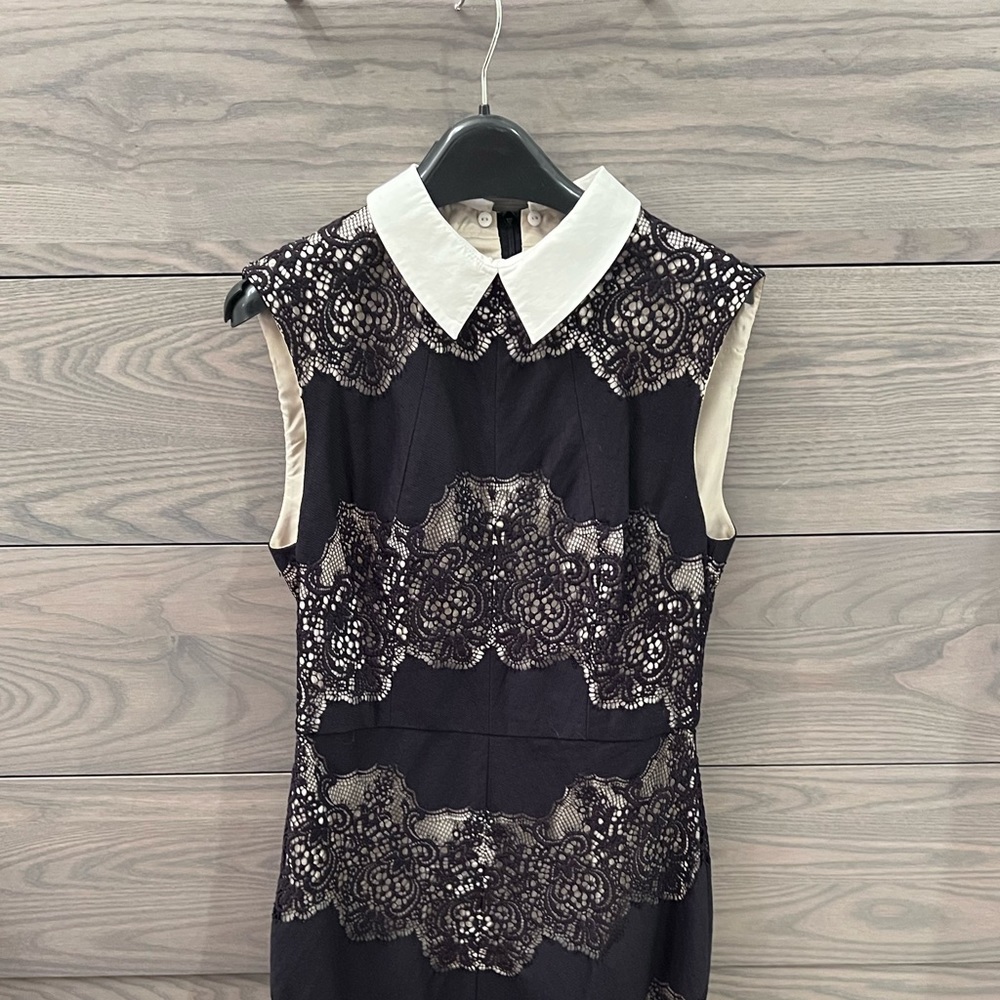 Black lace dress